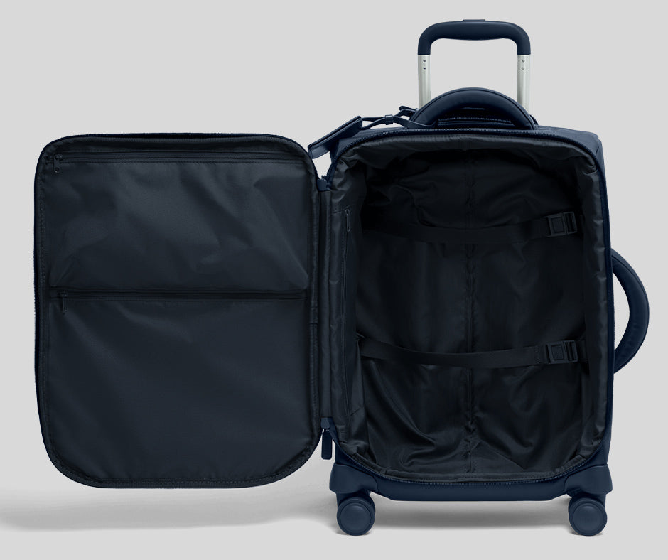 Valise cabine Plume Bleu Marine Lipault – vue 4