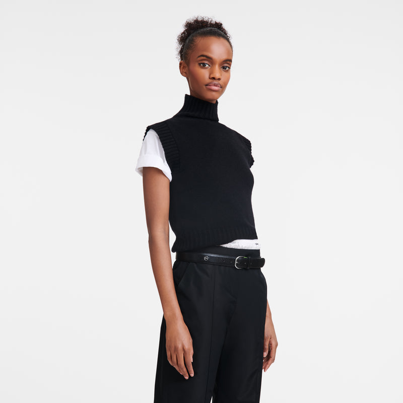 Le pliage Ceinture femme Noir Longchamp – vue 2