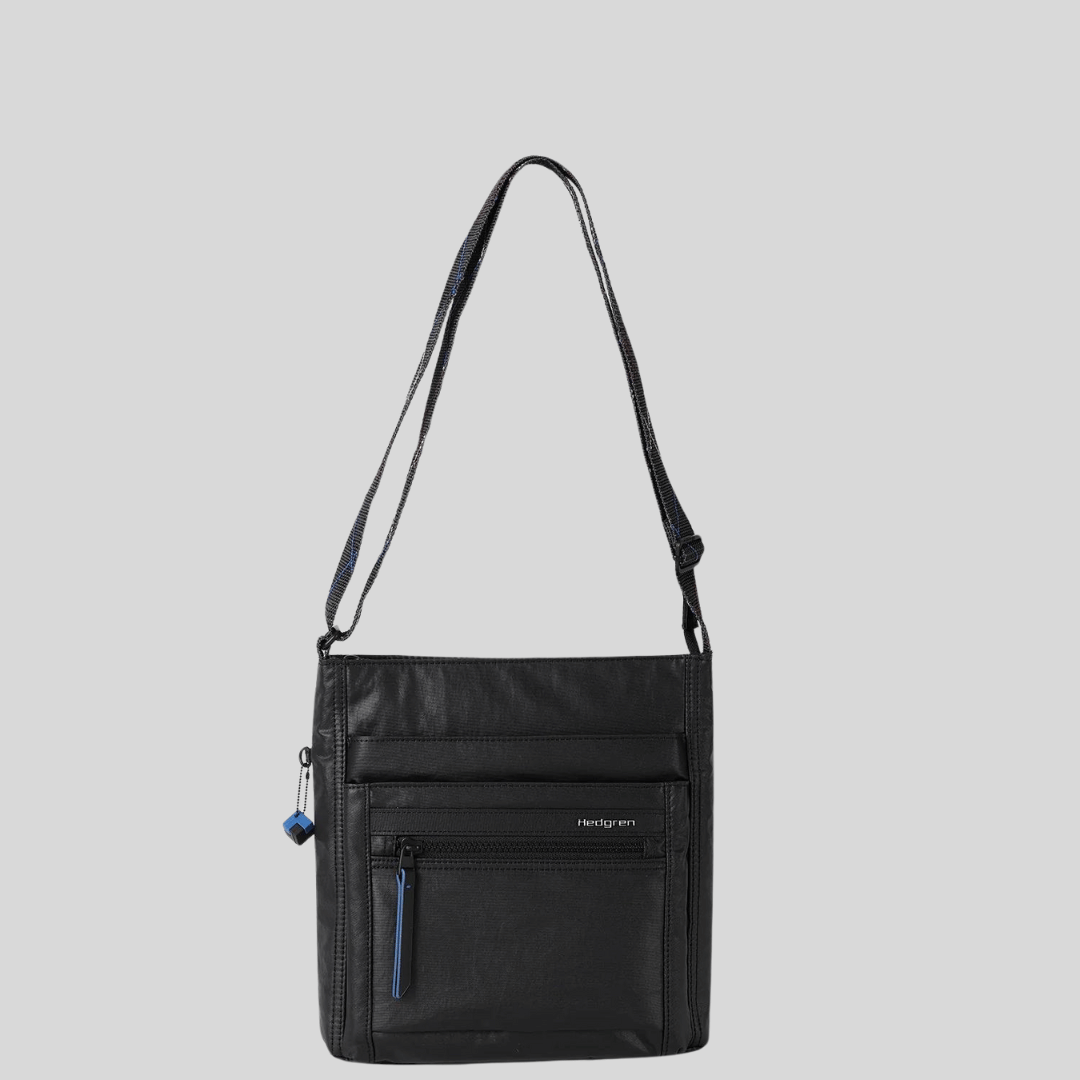 Sac à bandoulière Orva Creased black Hedgren – vue 3