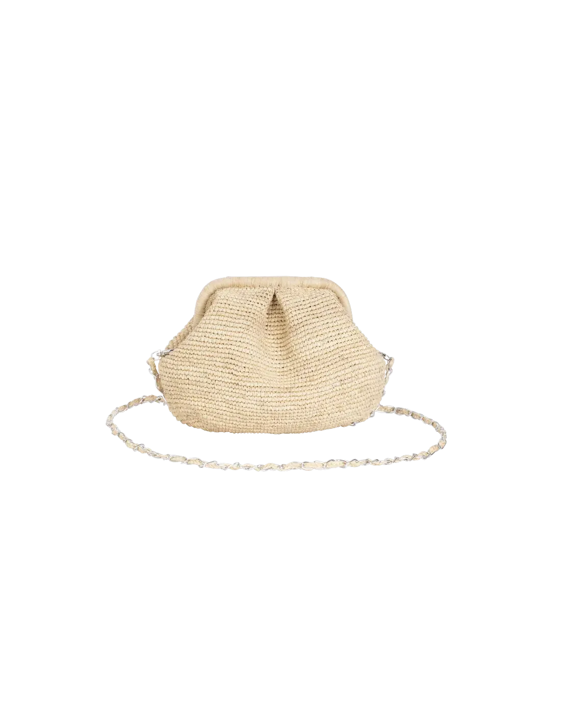 Sac Lana en raphia naturel Bagatelle – vue 2