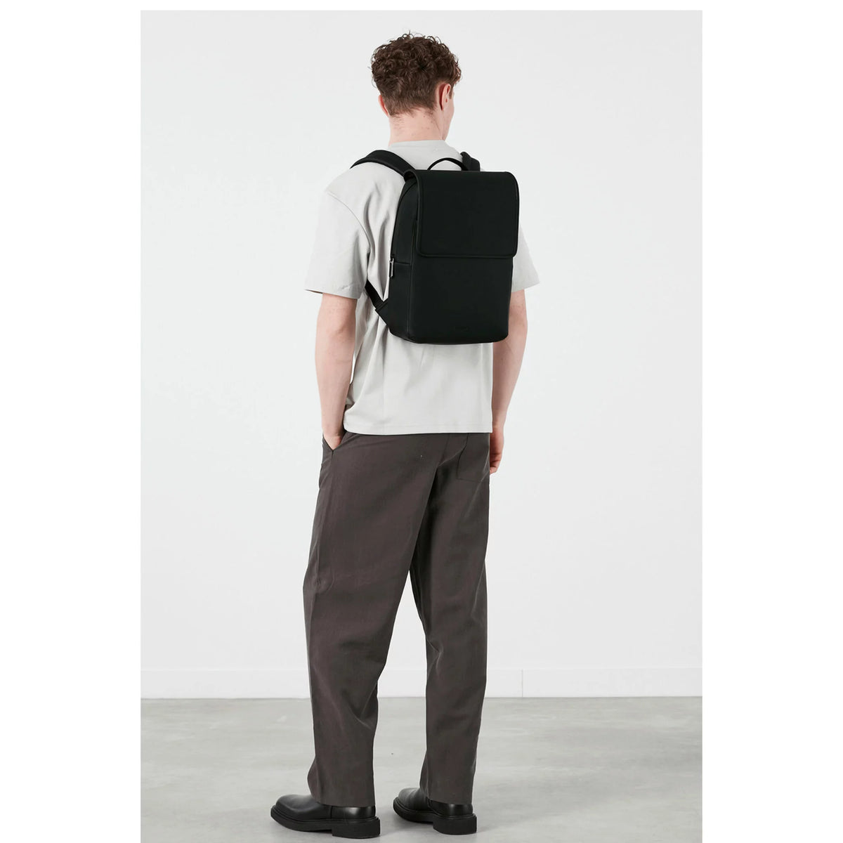 Sac à dos square Noir Lipault – vue 2