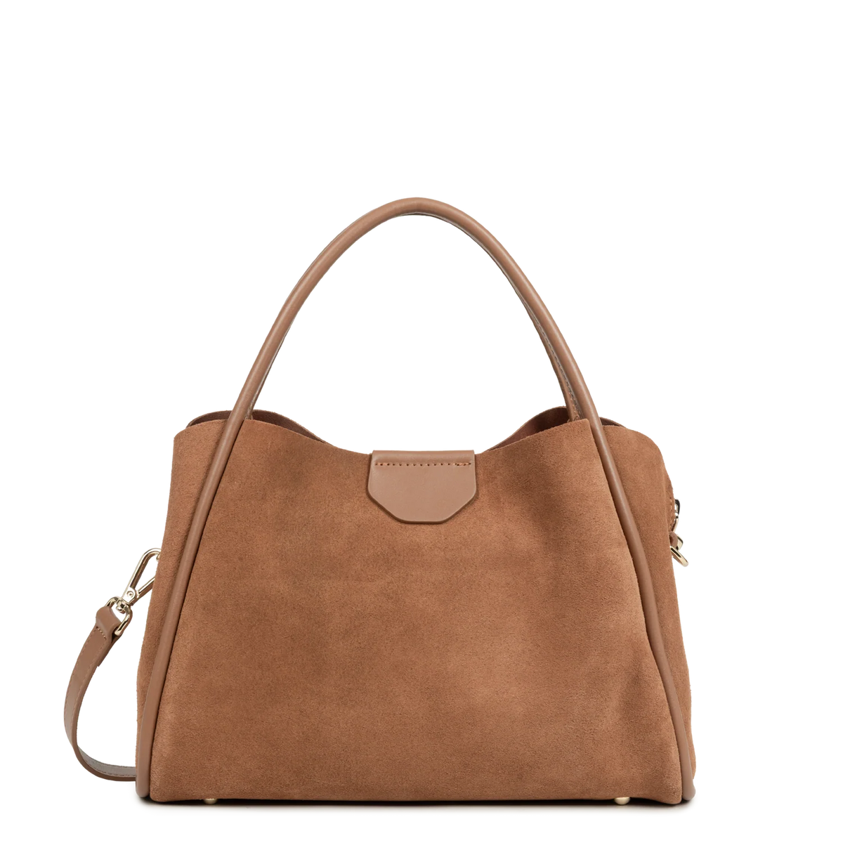 Sac à Main Ida Suède M Moka Lancaster