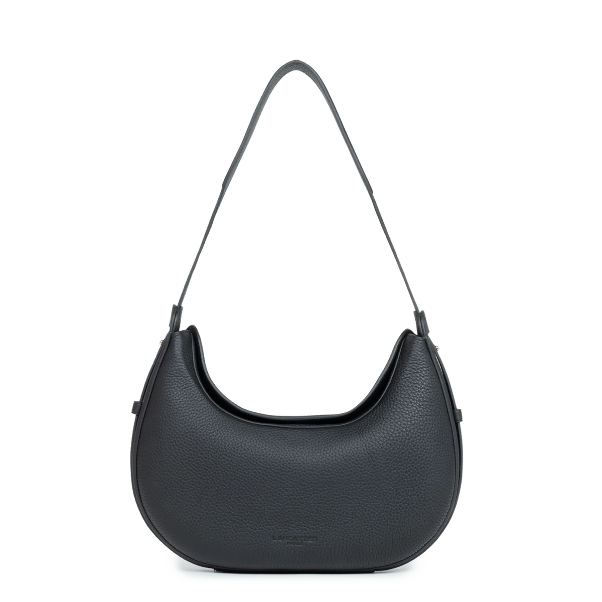 LANCASTER - Sac besace Lancaster Toro Ivy en cuir de taurillon Noir