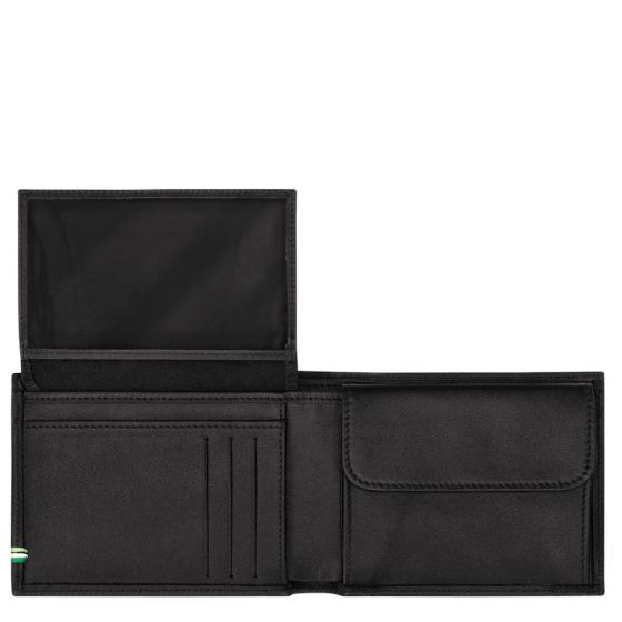 Portefeuille SUR Seine Noir Longchamp – vue 2