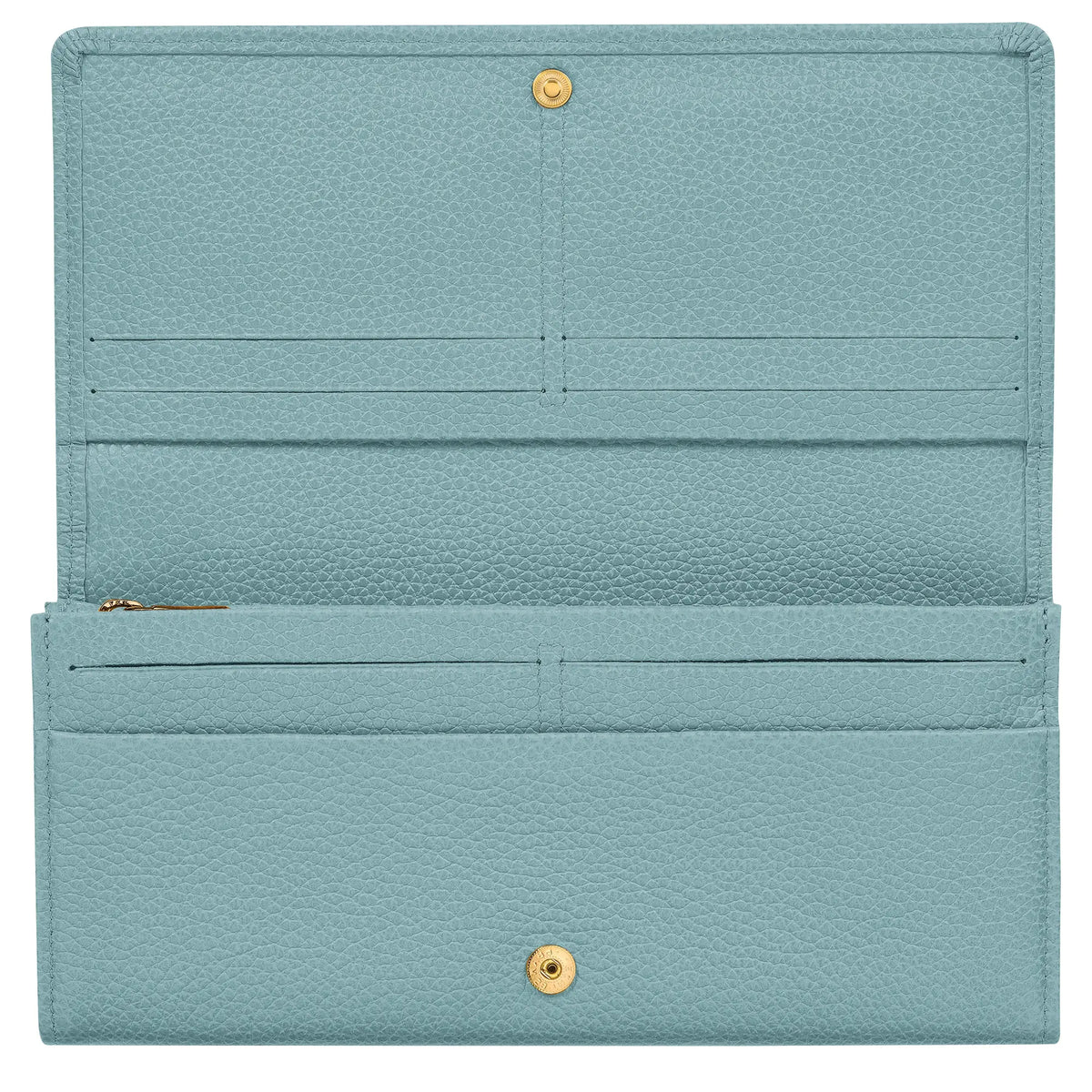 Portefeuille long à rabat Le Foulonné Aqua Longchamp – vue 2