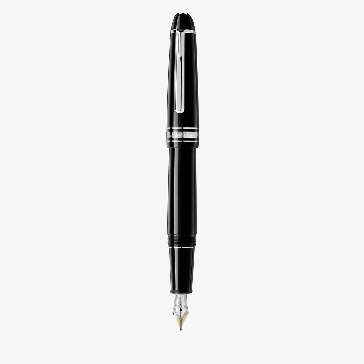 Stylo Plume platine Meisterstück or jaune Montblanc – vue 4