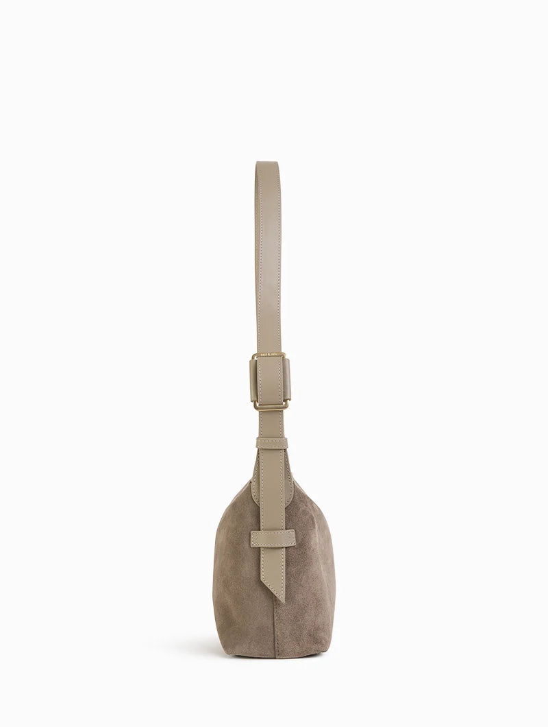 Sac bandoulière Bowie Grège Nat & Nin – vue 3
