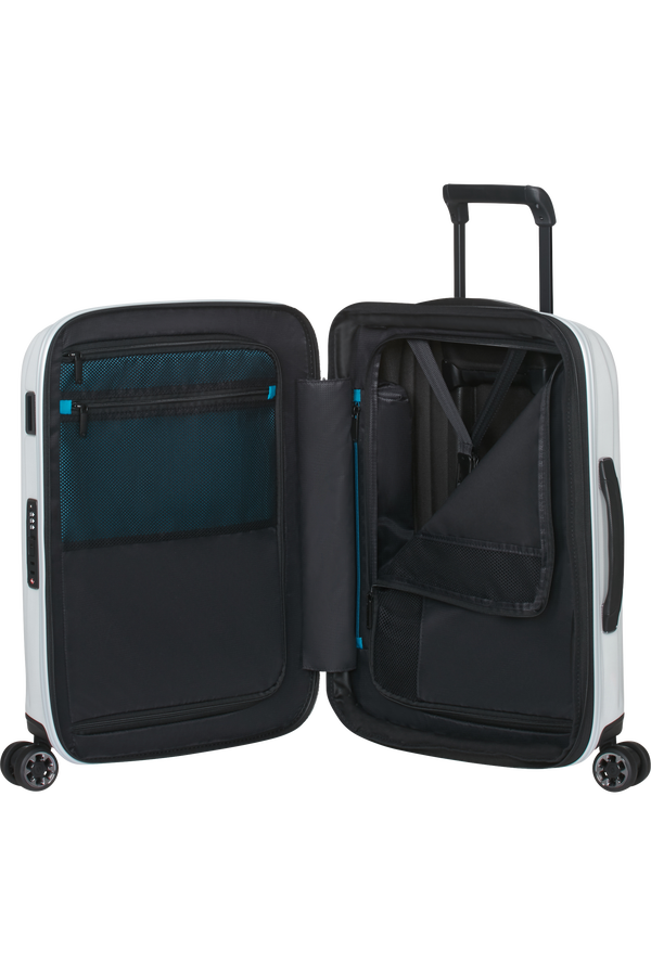 Valise cabine rigide extensible Nexis 55cm Blanc Samsonite – vue 4