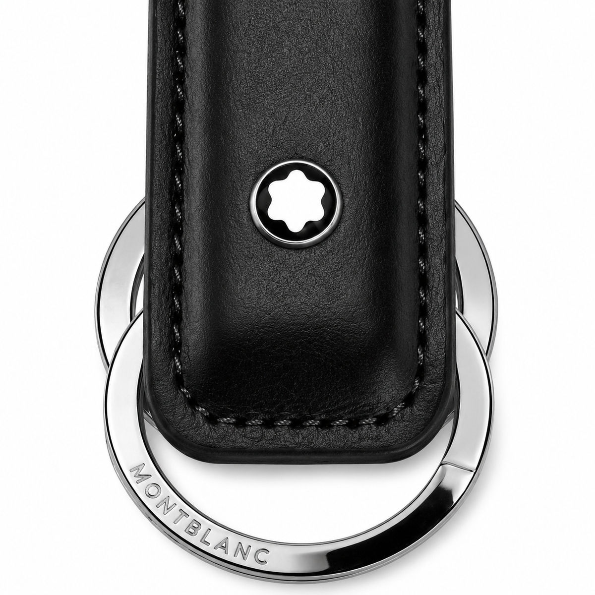 Porte clé Mousqueton Meisterstück Noir Montblanc – vue 2