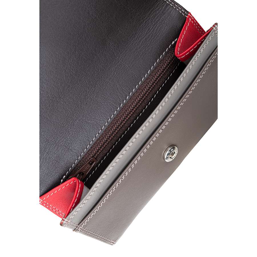 Portefeuille Roma à double rabat en cuir Mywalit – vue 3