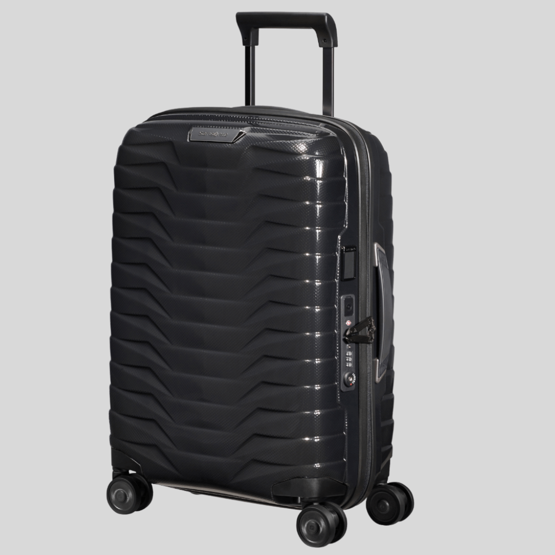 Valise cabine rigide extensible Proxis 55cm Noir Samsonite – vue 2