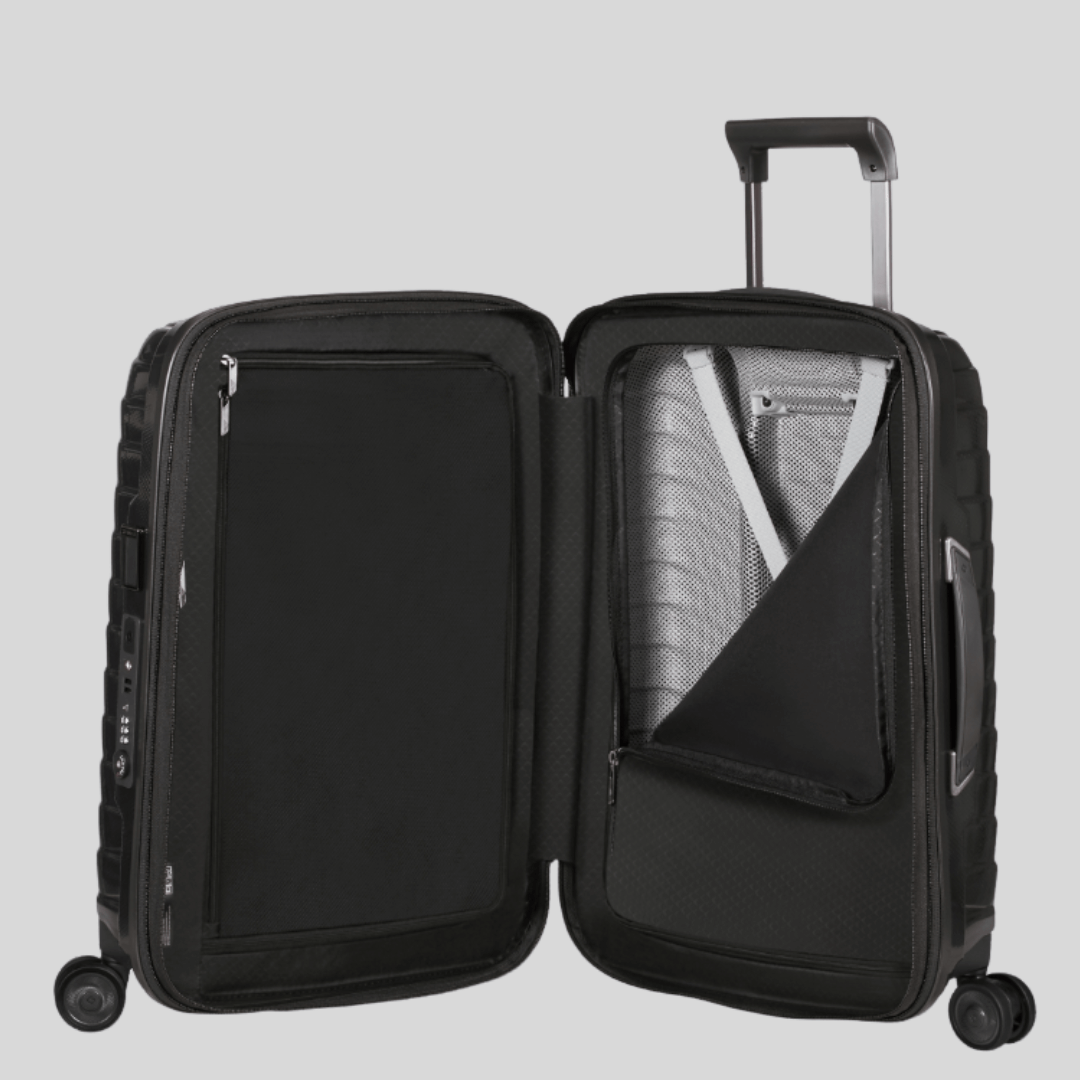 Valise cabine rigide extensible Proxis 55cm Noir Samsonite – vue 4