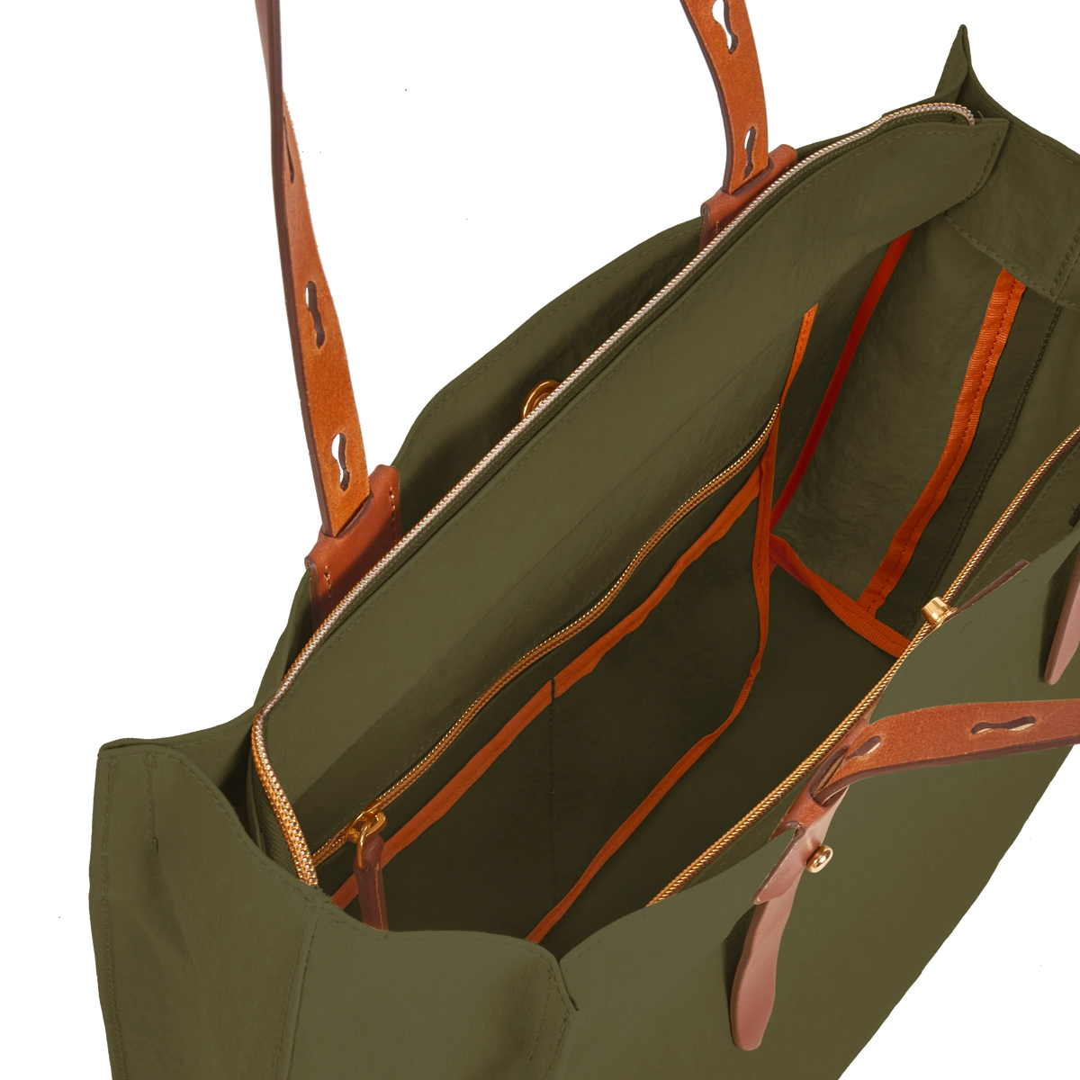 Sac cabas M Kaki Roberta Pieri – vue 2