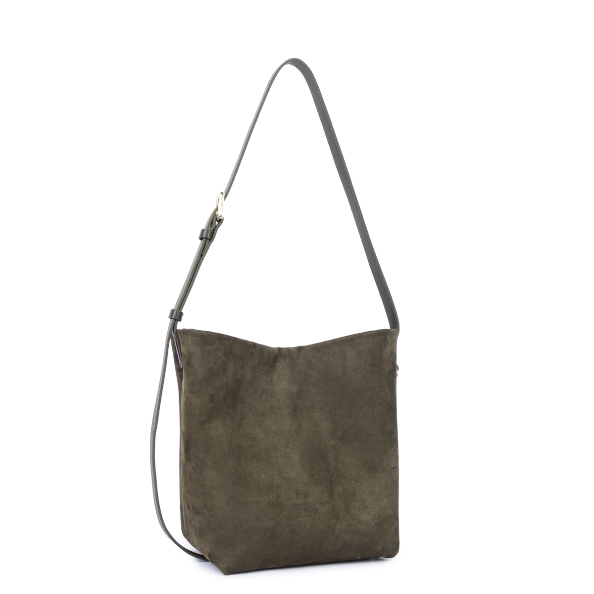 Sac seau Suède kaki Lancaster – vue 3