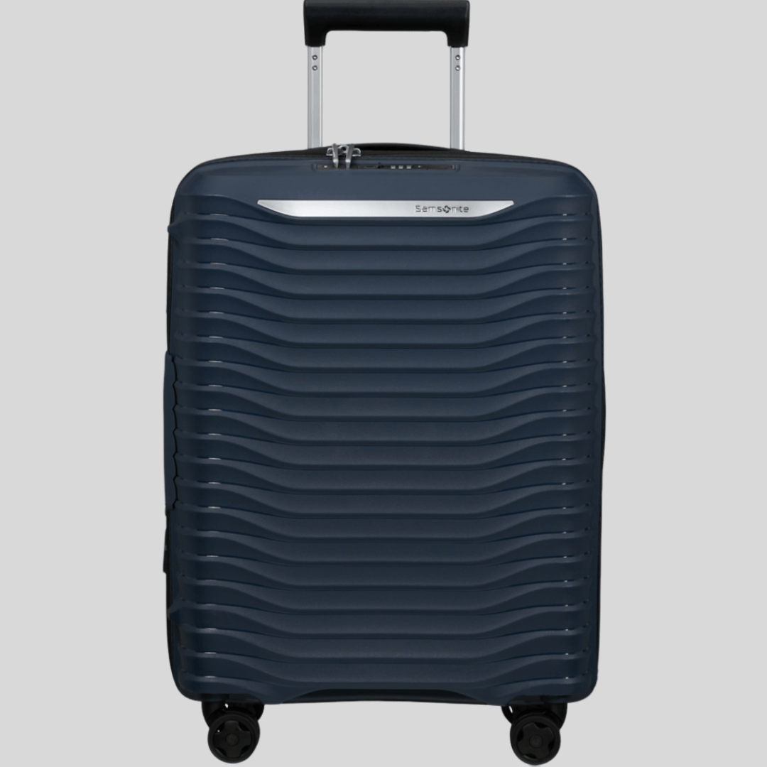 Valise cabine extensible Upscape 55 cm Blue Nights Samsonite