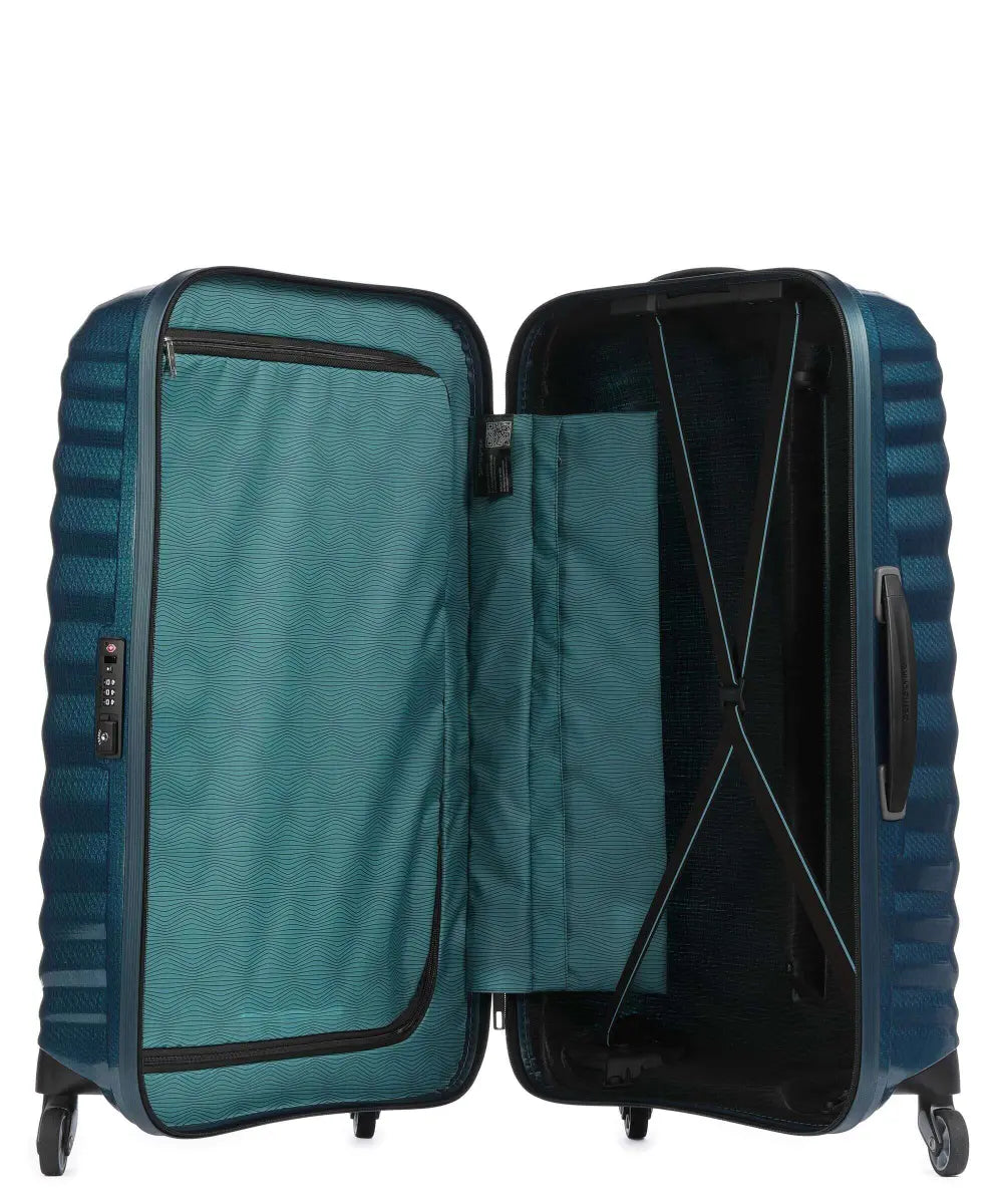 Lite Shock Spinner 69cm Petrol Blue Samsonite – vue 3