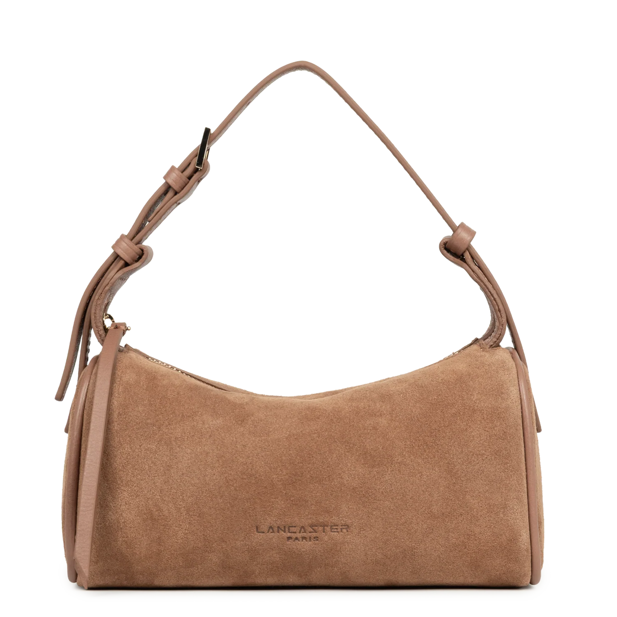 Petit Sac à main Suède Cube camel Lancaster