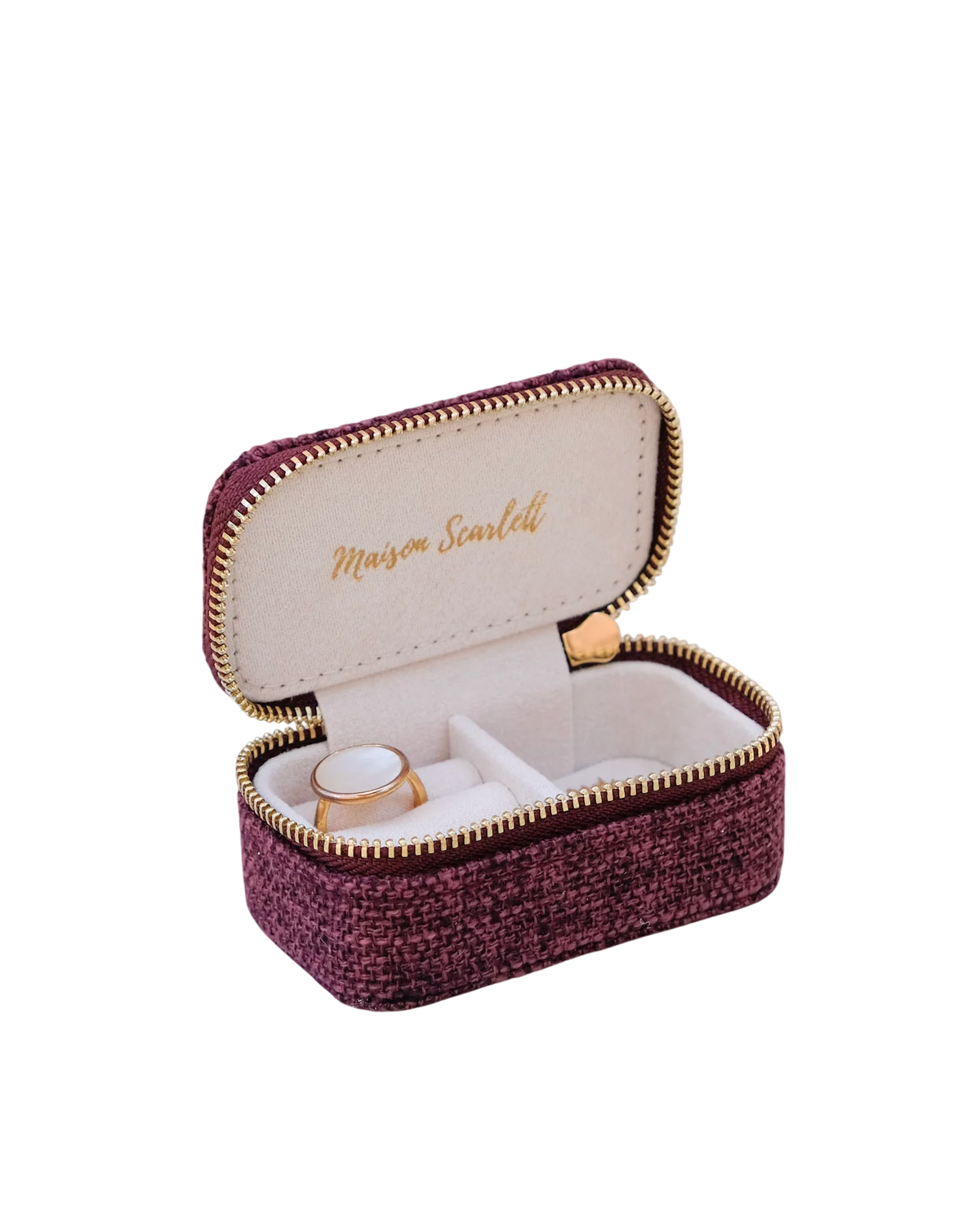 Boite à bijoux Marie Lin Bordeaux Maison Scarlett