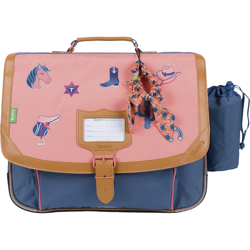 Cartable jane bicolore 38 cm Tann's