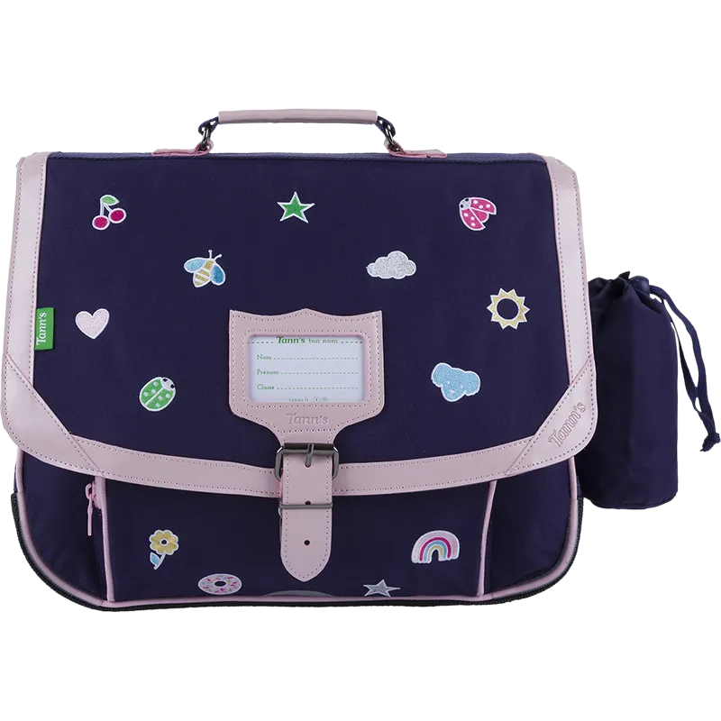 Cartable Joy violet 38 cm Tann's