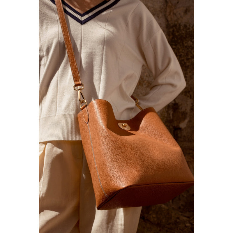 Sac besace Couronne Rhodes Chatain Mac Douglas – vue 2