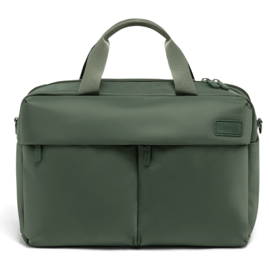 Sac 24H City Plume Kaki Lipault
