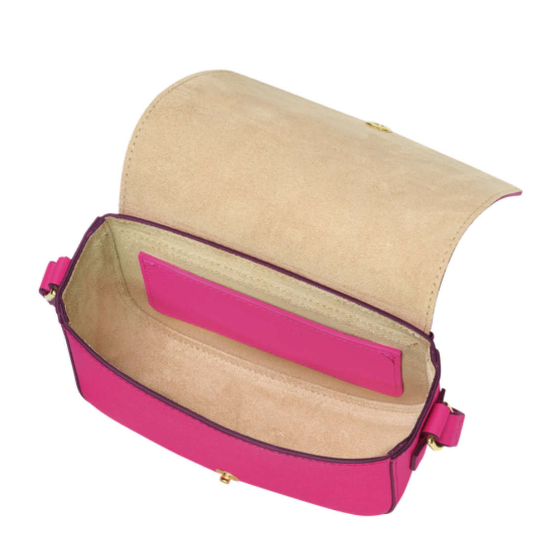 Sac bandoulière XS Épure Fuchsia Longchamp – vue 3