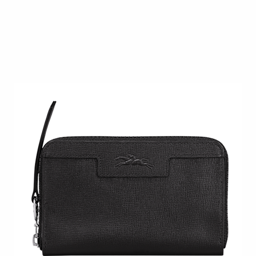 Portefeuille compact Le Pliage Néo Noir Longchamp