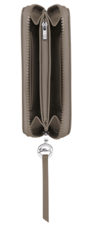 Portefeuille compact Le Pliage Néo Taupe Longchamp – vue 2