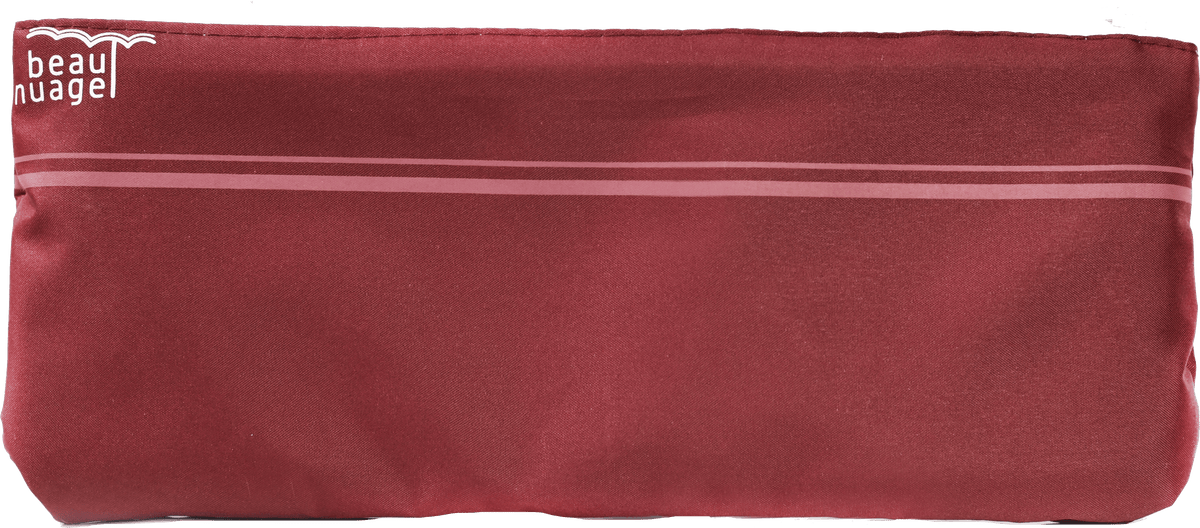 Parapluie pliant L'Original Rouge Grenat Beau Nuage – vue 3