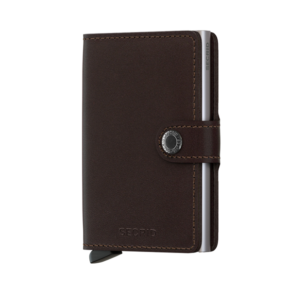 Porte cartes Miniwallet Original Dark Brown Secrid