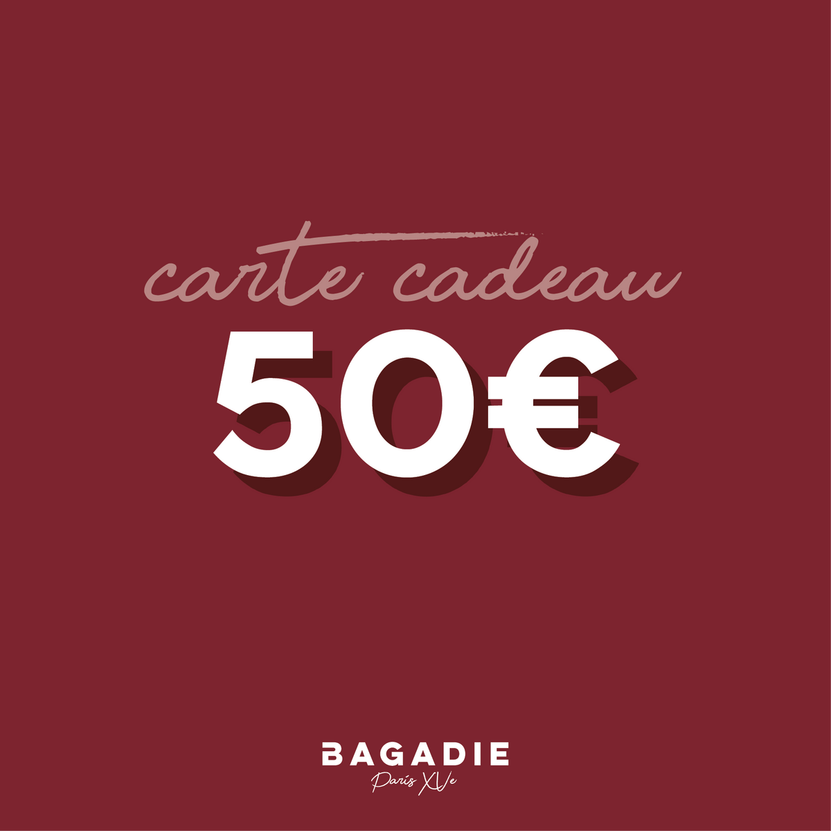 Carte Cadeau Bagadie – vue 2