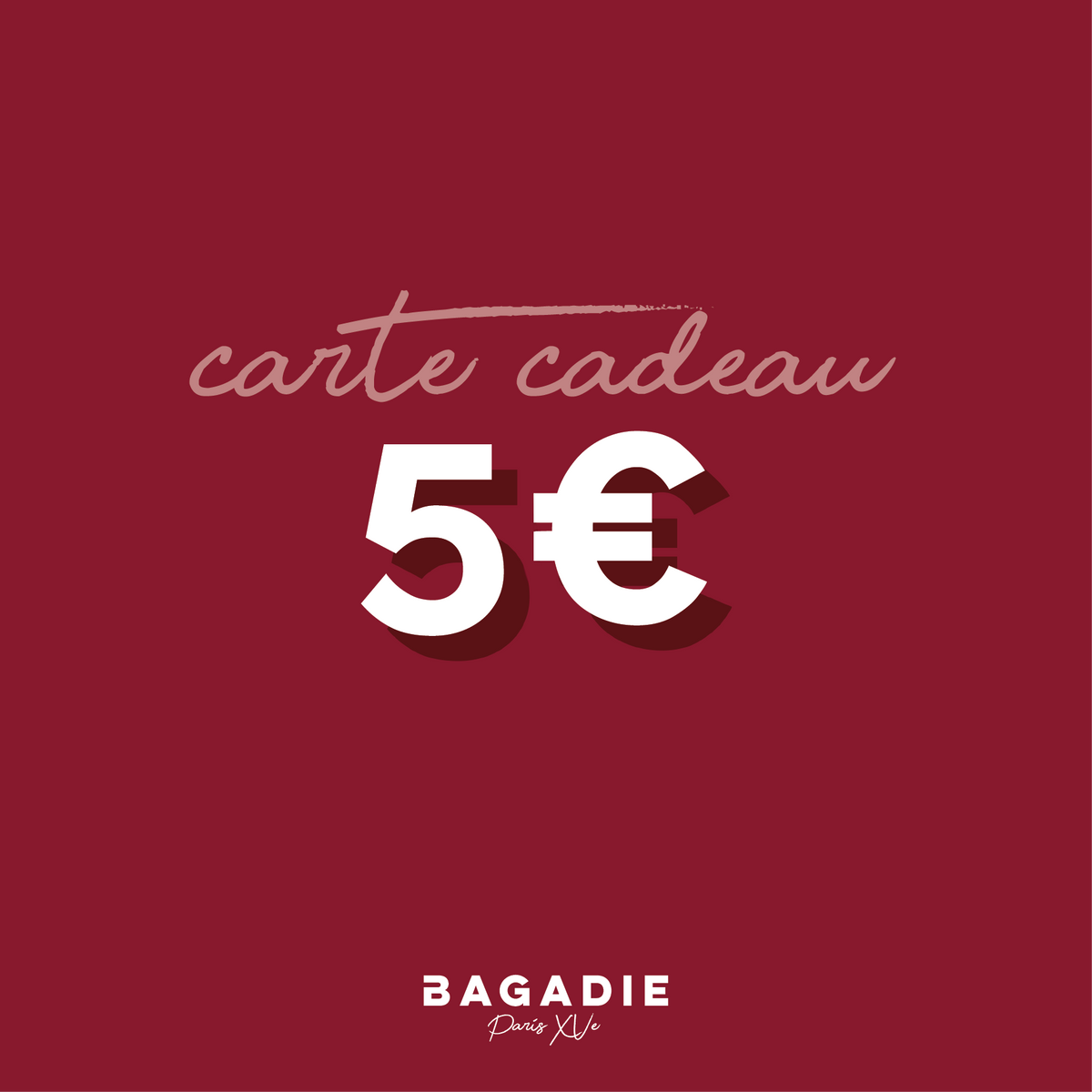 Carte Cadeau Bagadie – vue 5