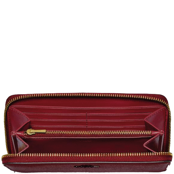 Petite maroquinerie Portefeuille Rouge Foncé Coach – vue 2