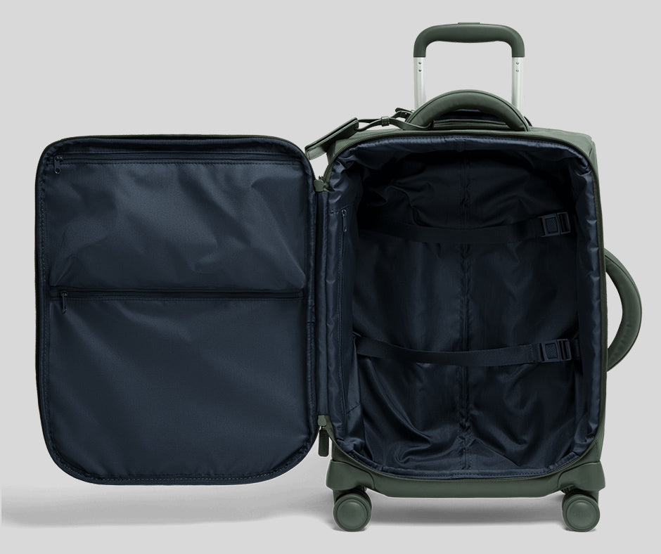 Valise cabine Plume Khaki Lipault – vue 4