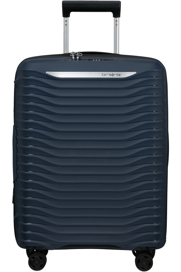 Valise soute rigide extensible Upscape 68 cm Bleu Marine Samsonite