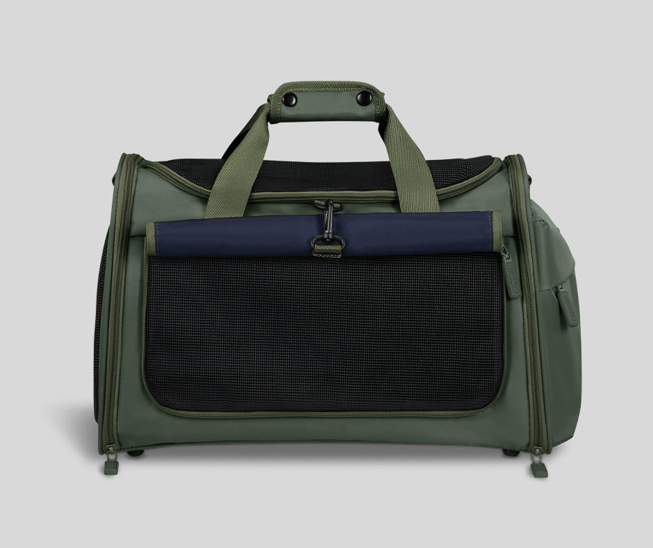 Sac pour chiens et chats City Plume Khaki Lipault