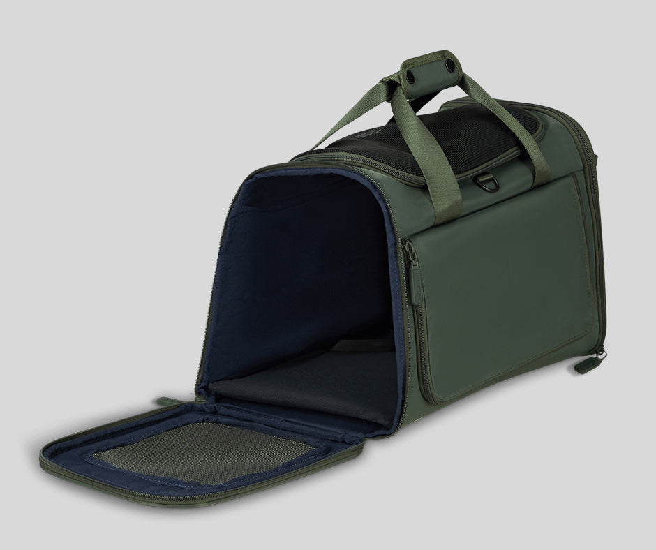 Sac pour chiens et chats City Plume Khaki Lipault – vue 4