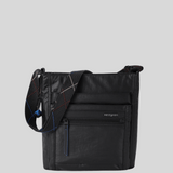 Sac à bandoulière Orva Creased black Hedgren