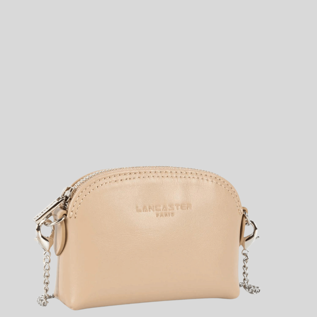 Porte monnaie Paris PM beige foncé Lancaster – vue 2