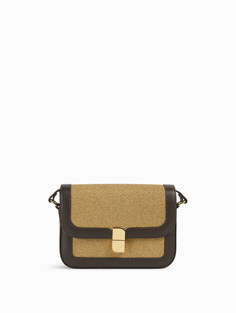 Sac bandoulière Alice Medium Paille Nat & Nin