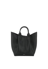 ABRO - Sac shopping en cuir grainé ESSENTIAL Noir