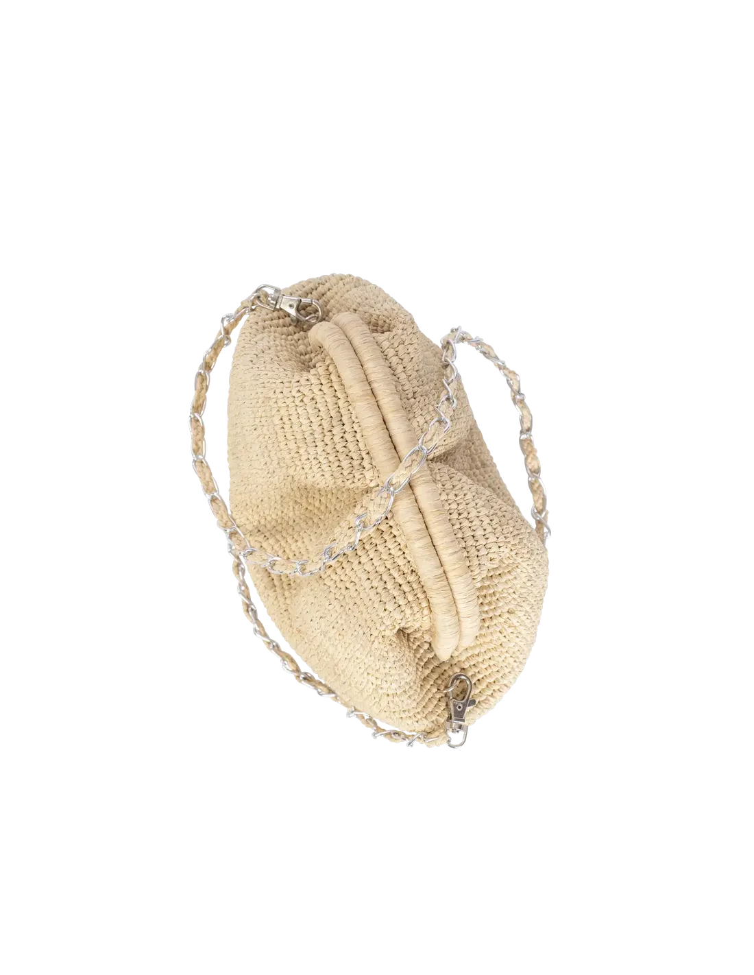 Sac Lana en raphia naturel Bagatelle – vue 4