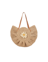 Sac Kombi en raphia naturel Bagatelle – vue 2