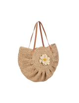 Sac Kombi en raphia naturel Bagatelle – vue 3