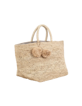 Sac Manaka en raphia naturel Bagatelle – vue 4