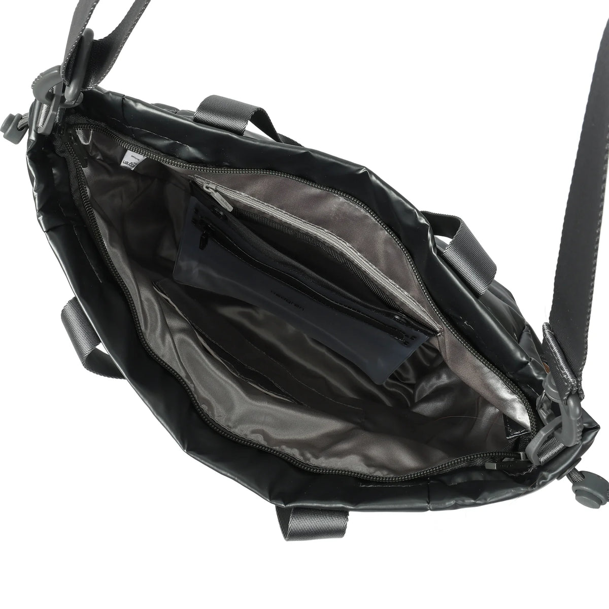 Sac Cabas Cocoon Black Ink Hedgren – vue 3