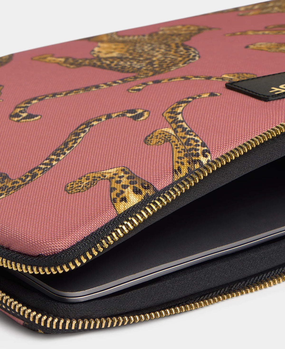 Housse d'ordinateur 13" Blush Leopard Wouf