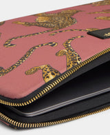 Housse d'ordinateur 15" Blush Leopard Wouf