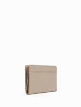 Portefeuille compact Isis Grège Nat & Nin – vue 3